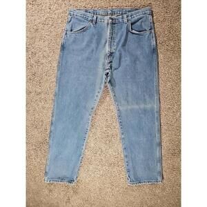 Rustler 38x30 Straight Blue Jeans